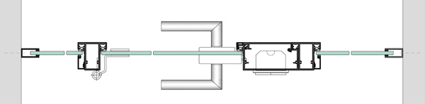 Türelemente mit Glasseitenteil