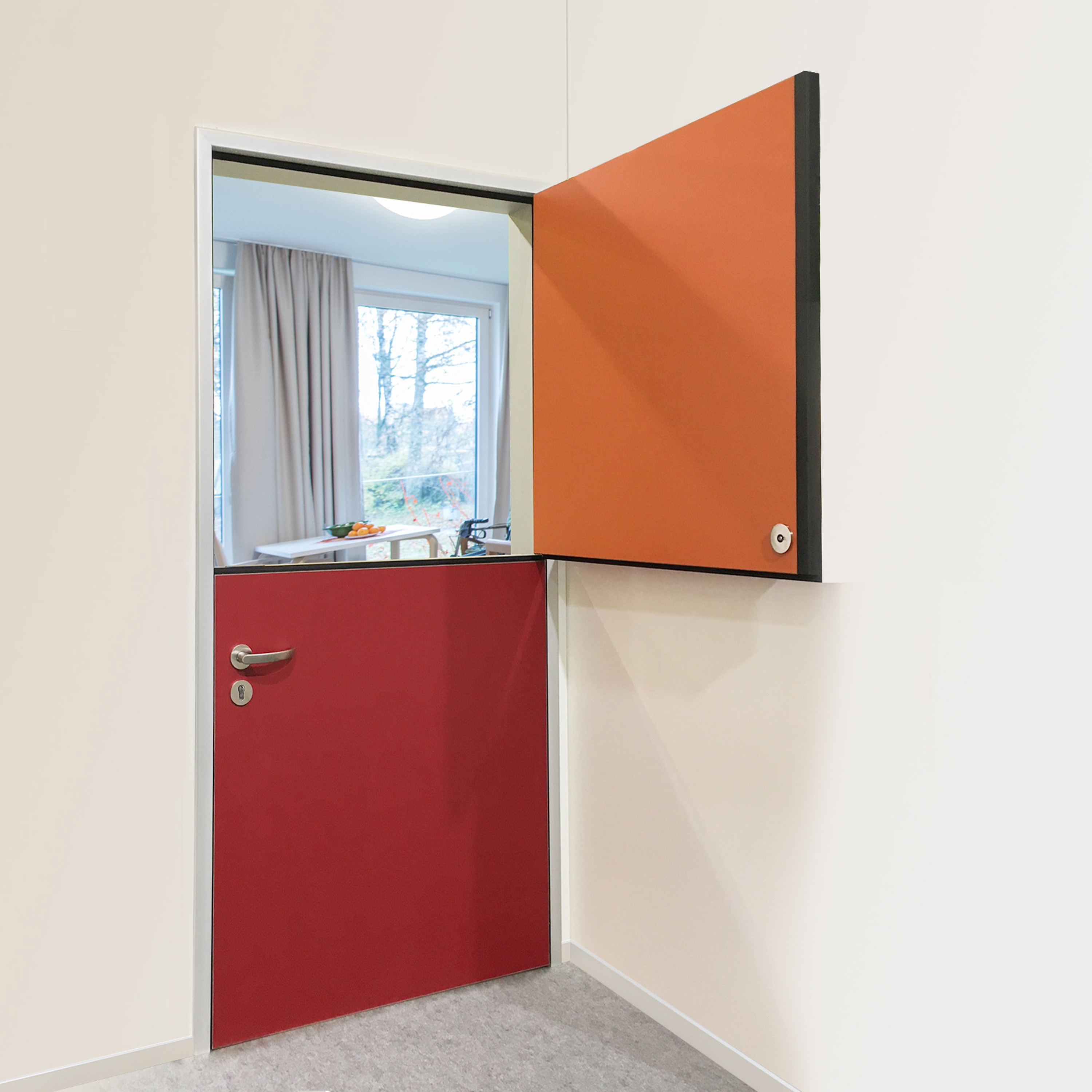 Kommunikation im Bewohnerzimmer