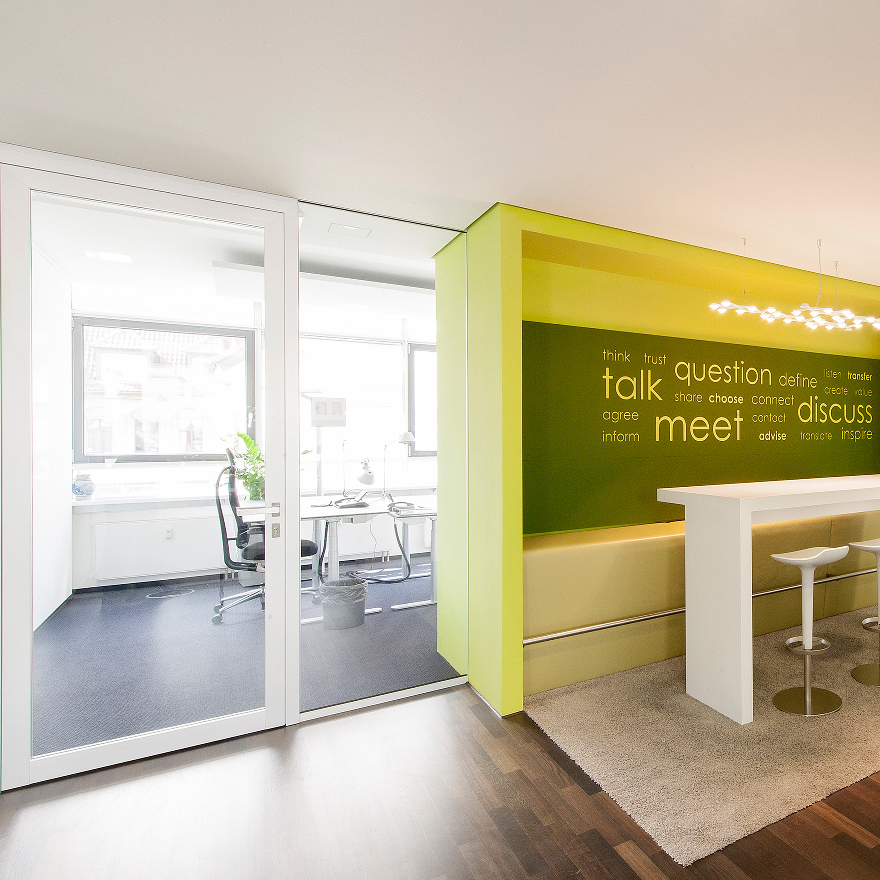 Rahmentüren mit Verglasung