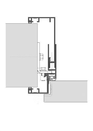 Umfassungszarge für überfälztes Türblattt