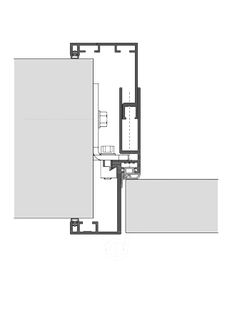 Umfassungszarge für stumpfes Türblatt