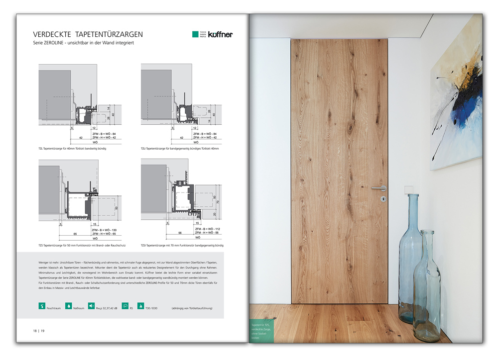 Tapetentüren Planungshilfe Vorschau