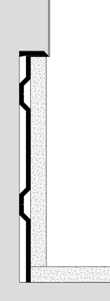 Sockelprofil C4U wandbündig, für Bodenbelag
