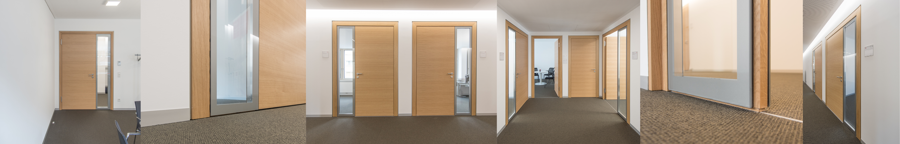 Schallschutz Glasseitenteile in der Sparkasse Nürberg