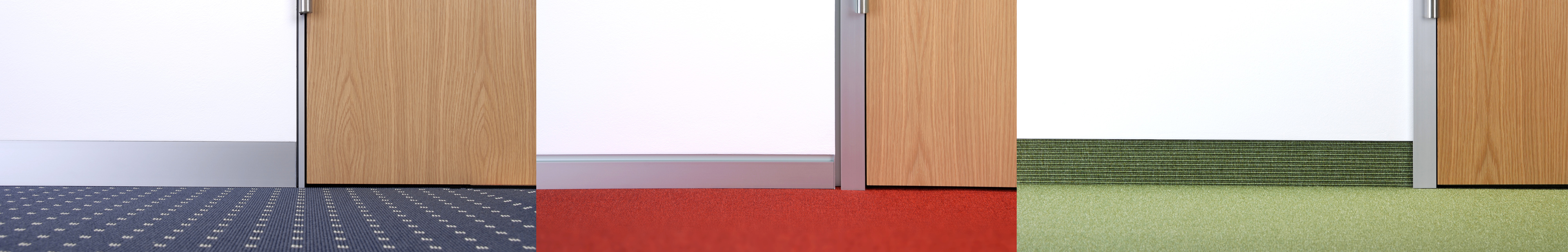 Fussleisten Ausführungsvarianten