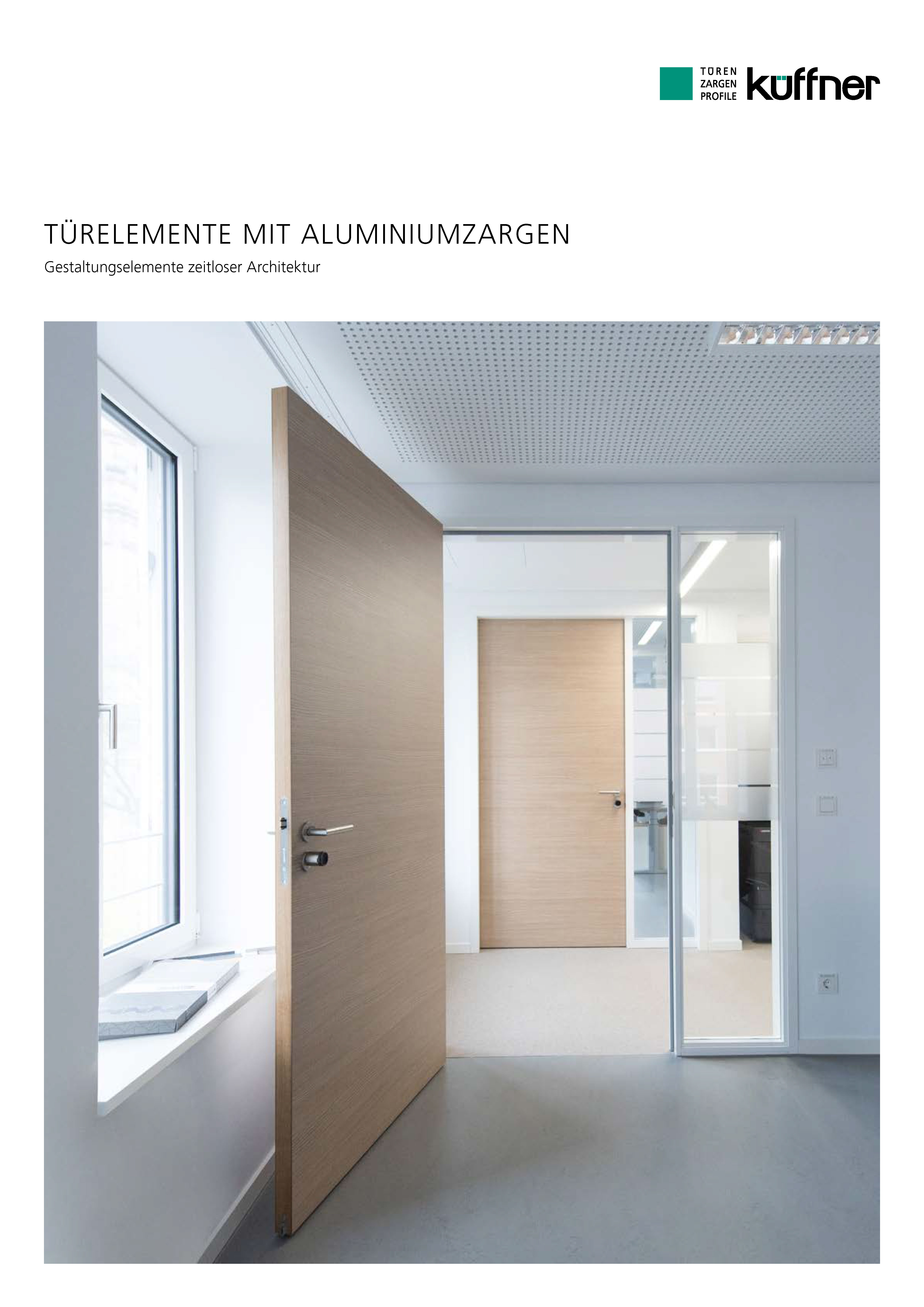 Türelemente mit Aluminiumzargen