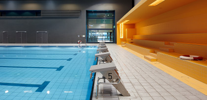 Nassraum Schwimmbad Aluminiumzargen