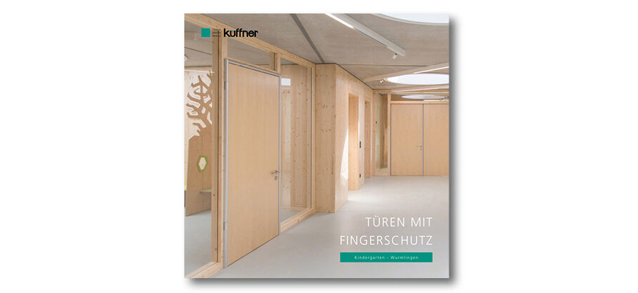 Presseinformation 202010 - Nachhaltige Kombination – Fingerschutztüren mit Holzzargen - BILD